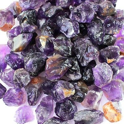 Wholesale Lot of Natural Earth Mined African Amethyst Gemstone Facet/ Cab Rough