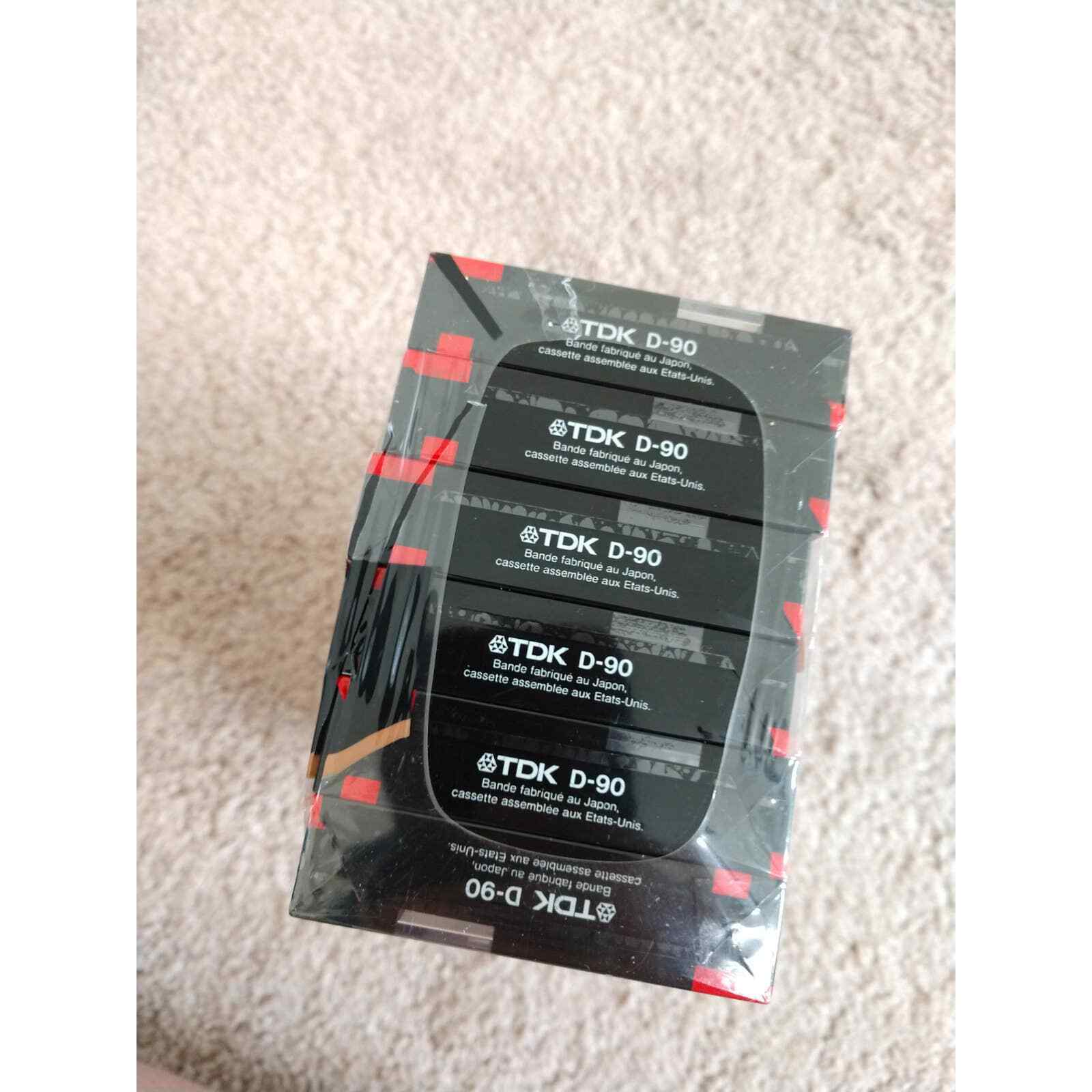 Tdk D90 12 Pack Of Tapes New In Package