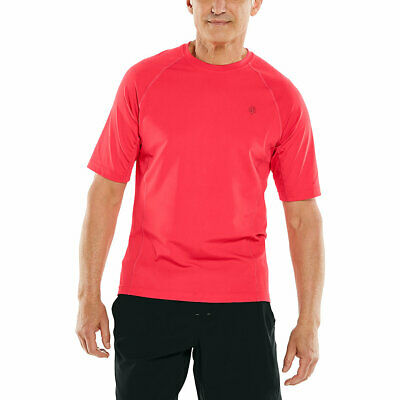 Coolibar UPF 50+ Men's Hightide Short Sleeve Swim Shirt