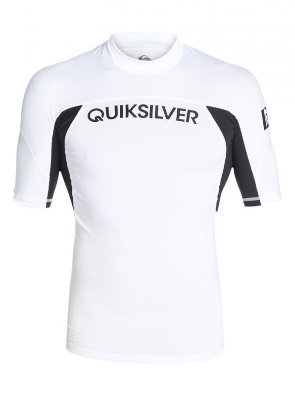 QUIKSILVER Men's PERFORMER S/S Rashguard - XWWK - Size Small  - NWT LAST ONE LEF