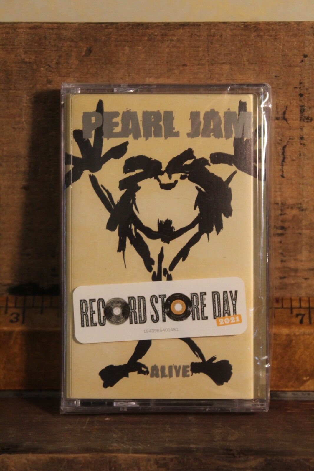 Pearl Jam Alive Record Store Day 2021 Cassette New Factory Sealed RSD NOS
