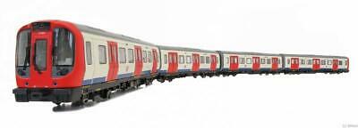 Bachmann 4 Car London Underground Train + 4 Lighting Kits.  World Free Shipping.