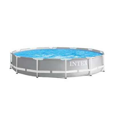 Intex 26710eh 12ft X 30in Prism Metal Frame Above Ground Swimming Pool(open Box)