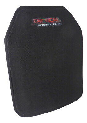 Tactical Scorpion Stab 3A Body Armor PE Hard Multi Curved 10x12 Plate