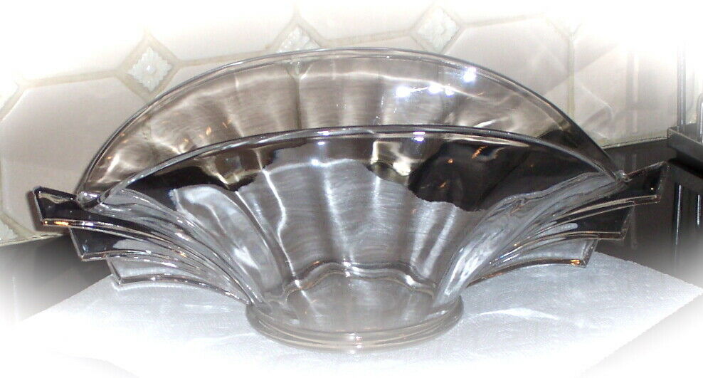 Duncan Miller #16 Crystal  Art Deco Console Bowl