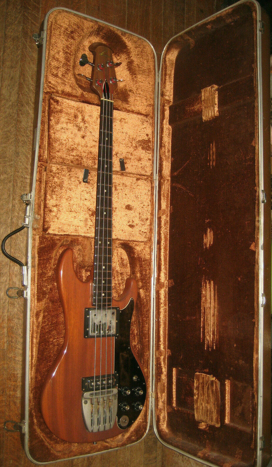 Ovation Magnum Iii (3) Pro Serviced Bass Guitar, Original Case, Shop Receipt