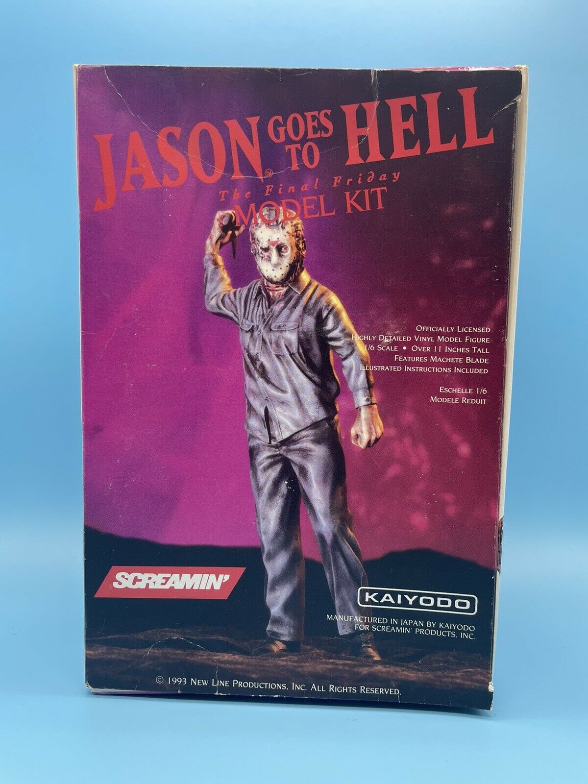Vintage Screamin/Kaiyodo Jason Goes To Hell-The Final Friday Model Kit 1993