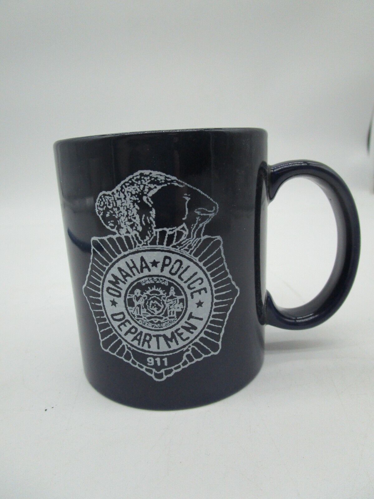 Unbranded Coffee Mug  *OMAHA (NEBRASKA) POLICE DEPARTMENT (OPD)*