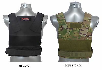 Tactical Scorpion AR500 Bobcat Concealed Body Armor Plates Carrier Vest 11x14