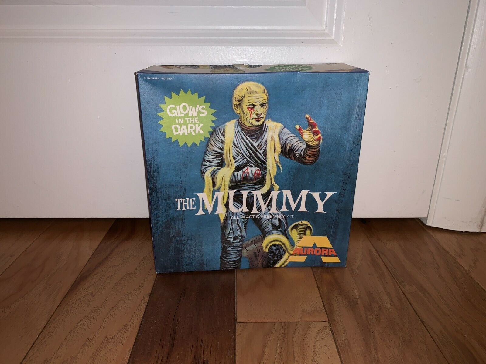 1972 Aurora Kit #452 The Mummy All Plastic Assembly Kit