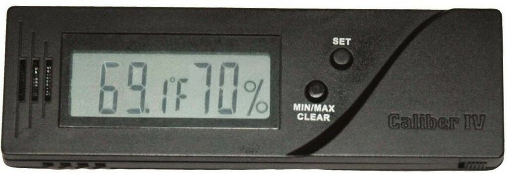 Caliber Iv  Digital Cigar Humidor Hygrometer Calibration Capable Western New