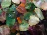 2000 Carat Lots Of Unsearched Natural Fluorite Rough + A Free Faceted Gemstone