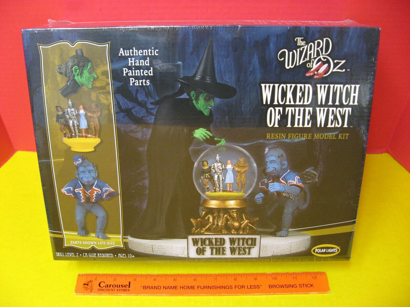 2015 POLAR LIGHTS / ROUND 2 RESIN / WIZARD OF OZ / WICKED WITCH OF THE WEST KIT