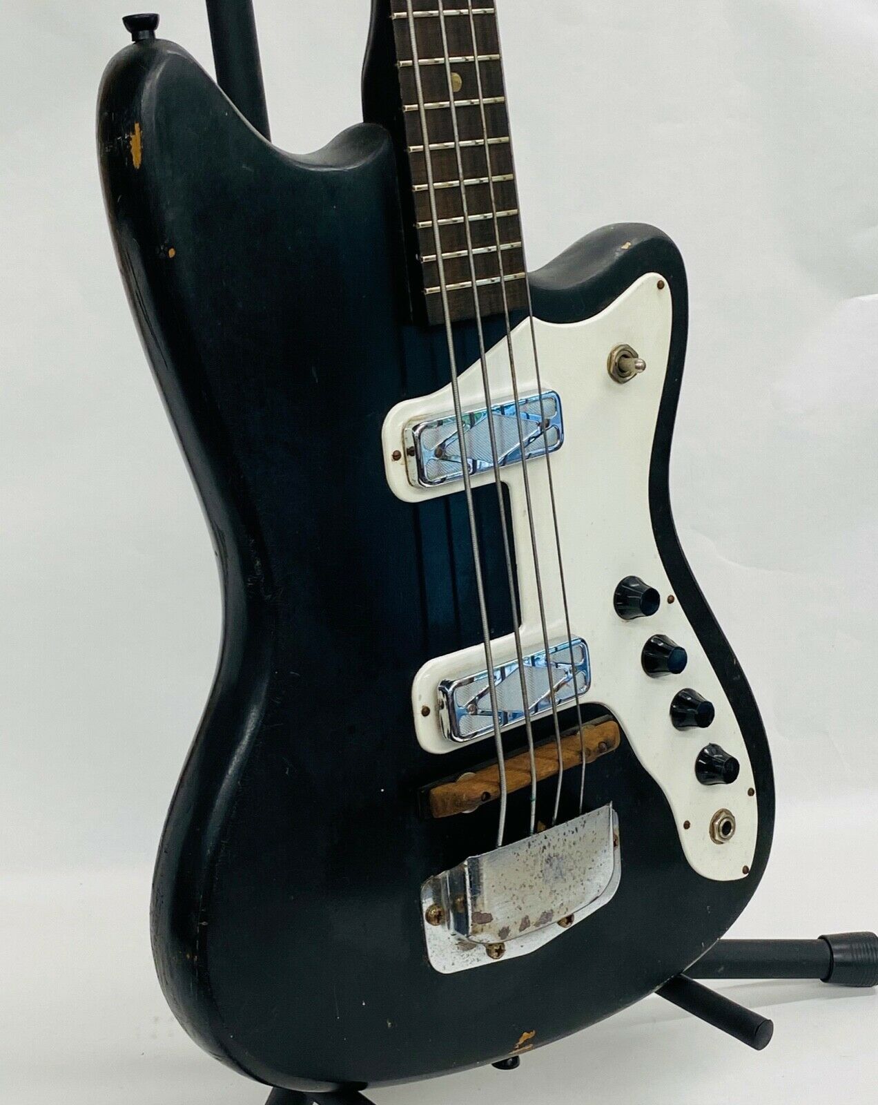 Vintage 1965 Silvertone Bobkat Bass Conversion