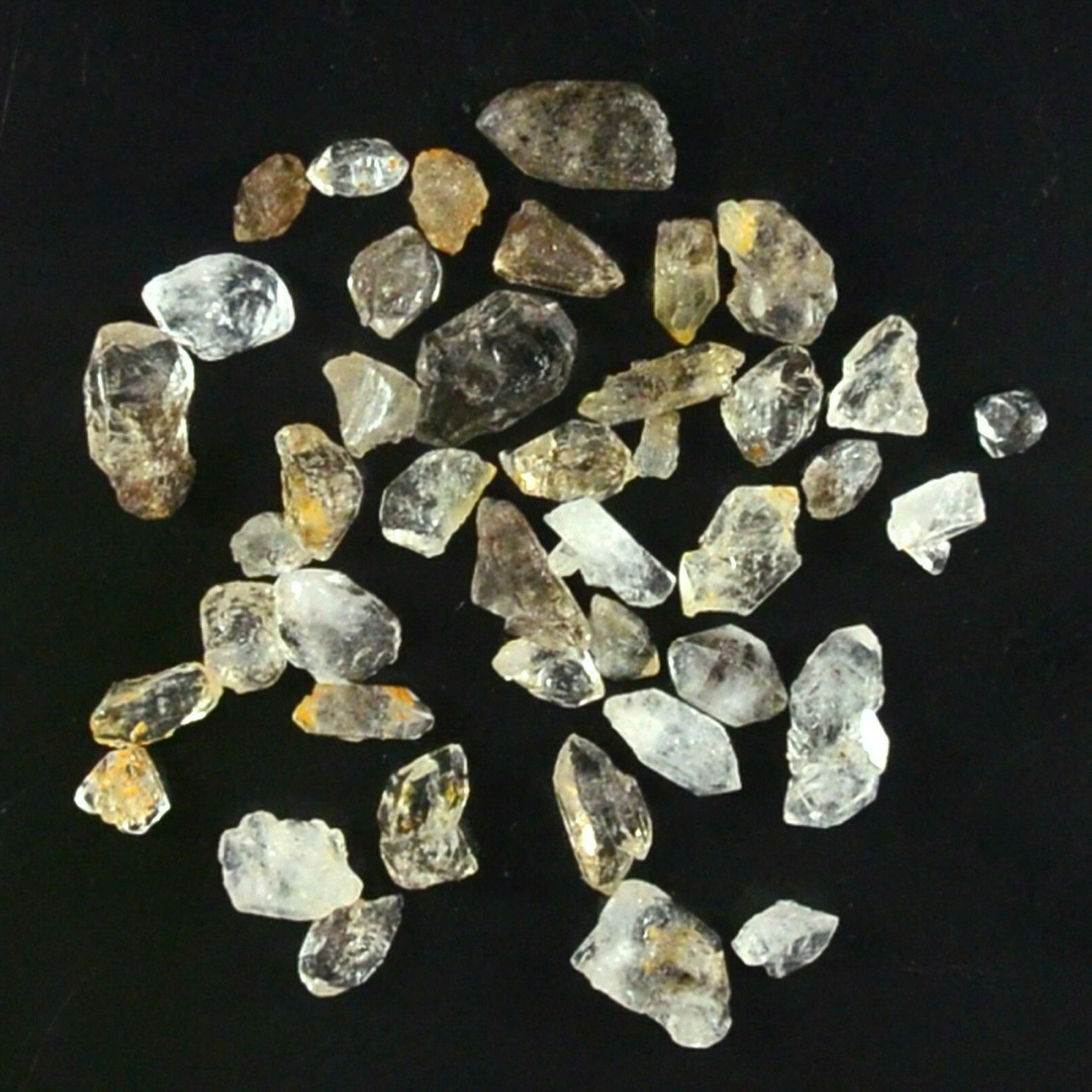 Natural Herkimer Diamond Rough Quartz Healing Faceting Specimen 33.40carat Lot