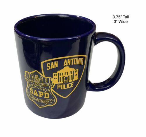 San Antonio Police Department Coffee Mugs Set Of Two