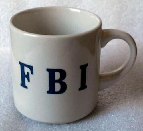 Fbi White Mug