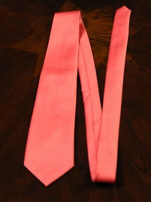 Coral Neck Tie Mens Satin Steampunk Tuxedo Wedding Prom Groom Suit Homecomming
