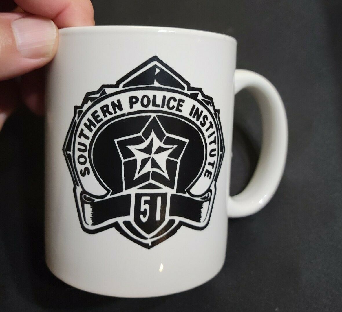 Southern Police Institute 51 Louisville KY B/W Coffee mug cup