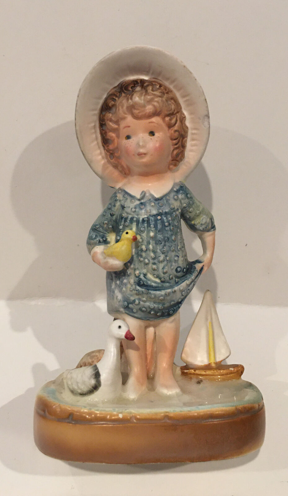 Holly Hobbie Vintage Antique Figurine Statue "life Is Meant To Be Shared"