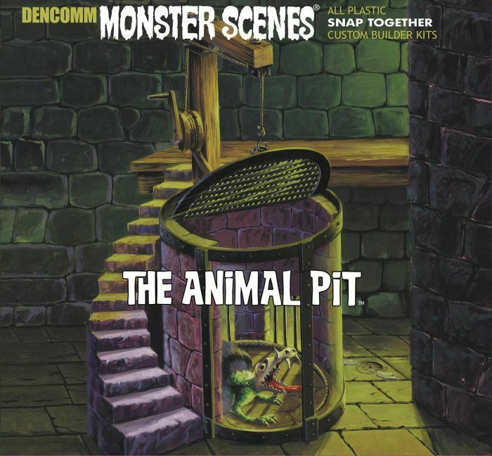 Monster Scenes Model Kit the Animal Pit by Dencomm