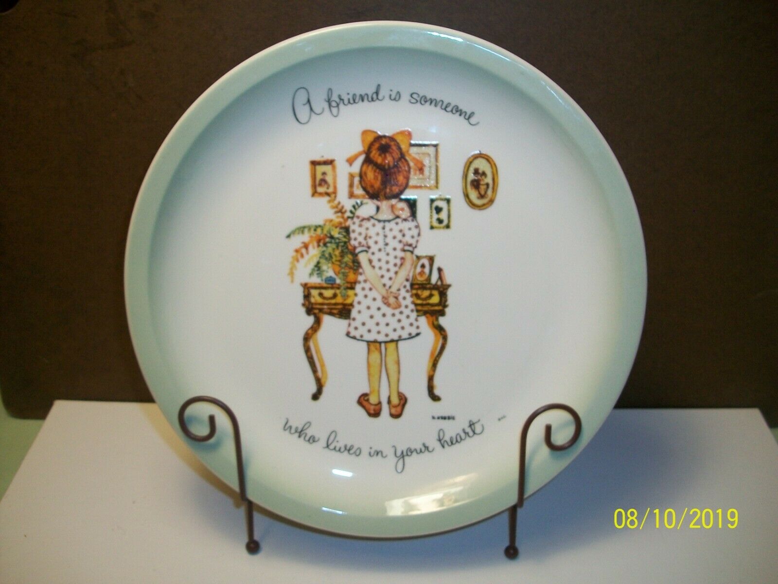 Holly Hobbie Collector's Plate - 