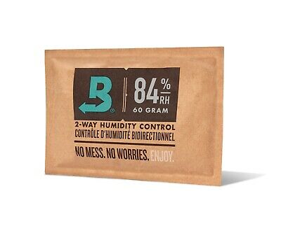 Boveda 84% RH 2-Way Humidity Control | Size 60 for Humidor Seasoning | 1-Count