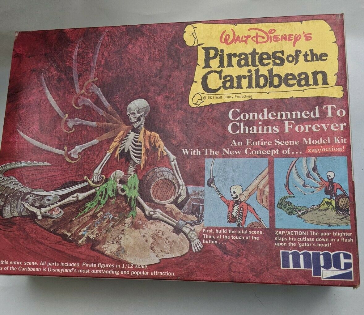 MPC Pirates Of The Caribbean Condemned To Chains Forever 1-5003 1972