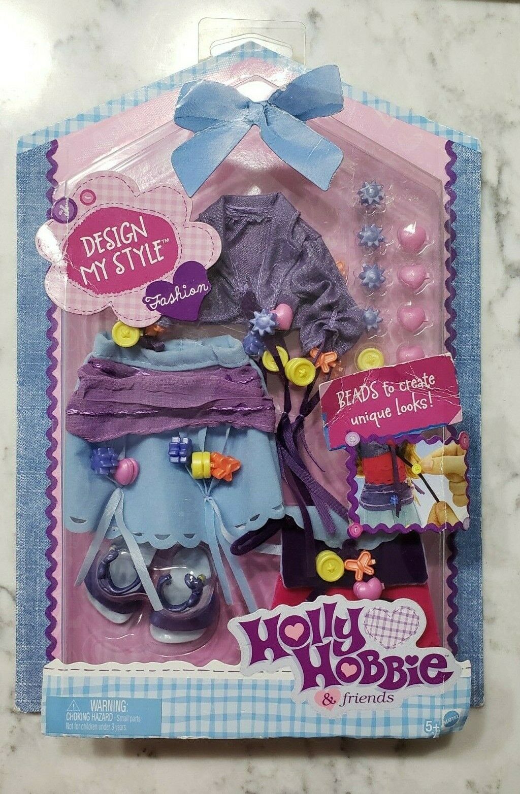 2006 Holly Hobbie Friends Design My Style Fashion Doll Clothes Sealed New